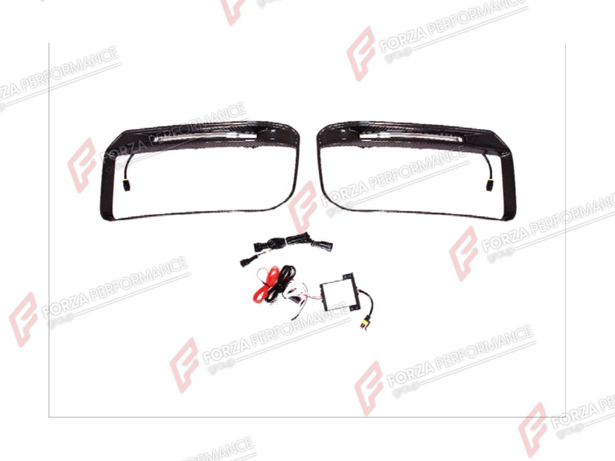 DRY CARBON FOG LED LIGHT COVERS for MERCEDES-BENZ G-CLASS W464 G63 2019 - 2024

Set includes:
Fog LED Light Covers

Material: Dry Carbon

NOTE: Professional installation is required.