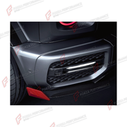 DRY CARBON FOG LIGHT COVERS for MERCEDES-BENZ G-CLASS W464 G63 2019 - 2024 FORZA PERFORMANCE custom fit B11 Style

Set includes:
Fog Light Covers

Material: Dry Carbon

NOTE: Professional installation is required.