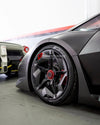 DRY CARBON FORGED WHEELS OF LAMBORGHINI SESTO ELEMENTO V2