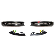 DRY CARBON Front Bumber Air Vents for Mercedes Benz W464 G63 2018 - 2024
Set includes:

Front Bumber Air Vents
Led Lights
Material: Dry Carbon

NOTE: Professional installation is required.