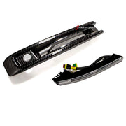 DRY CARBON Front Bumber Air Vents for Mercedes Benz W464 G63 2018 - 2024
Set includes:

Front Bumber Air Vents
Led Lights
Material: Dry Carbon

NOTE: Professional installation is required.