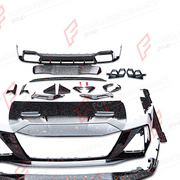 DRY CARBON FRONT BUMPER AIR INTAKE COVERS for AUDI RS6 AVANT C8 2019 - 2023 FORZA PERFORMANCE custom fit Mansory Style

Set includes:
Front Bumper Air Intake Covers

Material: Dry Carbon

NOTE: Professional installation is required.