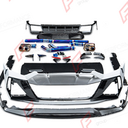 DRY CARBON FRONT BUMPER AIR INTAKE COVERS for AUDI RS6 AVANT C8 2019 - 2023 FORZA PERFORMANCE custom fit Mansory Style

Set includes:
Front Bumper Air Intake Covers

Material: Dry Carbon

NOTE: Professional installation is required.
