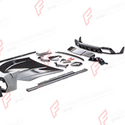 DRY CARBON FRONT BUMPER AIR INTAKE COVERS for AUDI RS6 AVANT C8 2019 - 2023 FORZA PERFORMANCE custom fit Mansory Style

Set includes:
Front Bumper Air Intake Covers

Material: Dry Carbon

NOTE: Professional installation is required.
