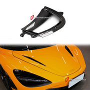 DRY CARBON FRONT BUMPER AIR INTAKE COVERS for MCLAREN 720S 2017 - 2023 FORZA PERFORMANCE custom fit OEM Style

Set includes:
Front Bumper Air Intake Covers

Material: Dry Carbon

NOTE: Professional installation is required.