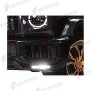 DRY CARBON FRONT BUMPER AIR VENTS for MERCEDES-BENZ G-CLASS W465 G63 G450D G500 G550 2025+

Set includes:
Front Bumper Air Vents

Material: Dry Carbon

NOTE: Professional installation is required.