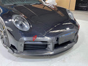 DRY CARBON FRONT BUMPER AIR VENTS for PORSCHE 911 992 TURBO S