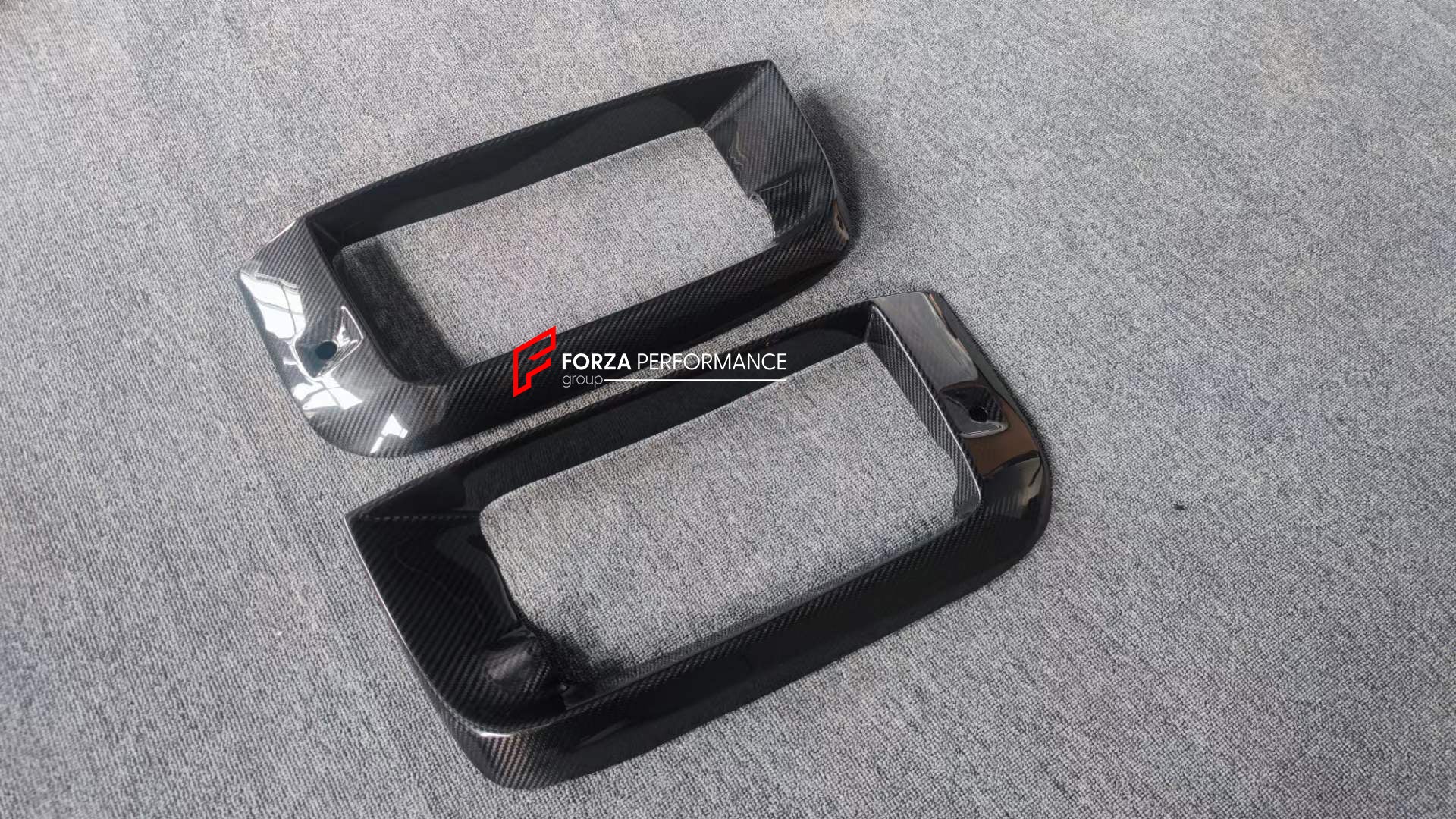 DRY CARBON FRONT BUMPER AIR VENTS for PORSCHE 911 992 TURBO S
