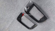 DRY CARBON FRONT BUMPER AIR VENTS for PORSCHE 911 992 TURBO S