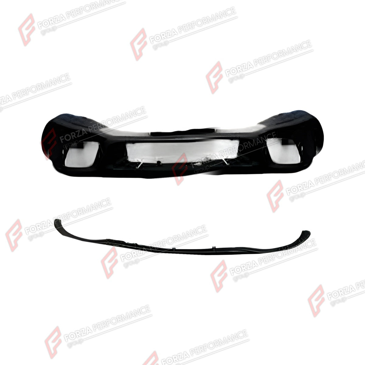 DRY CARBON FRONT BUMPER and FRONT LIP for FERRARI 599 GTB 2006 - 2012 upgrade to 599 GTO