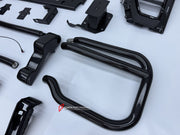 DRY CARBON FRONT BUMPER BULL BAR for MERCEDES-BENZ G-CLASS AMG W465 G63 2024+ FORZA PERFORMANCE custom fit LVT Design Style

Set includes:
Front Bumper Bull Bar

Material: Dry Carbon

NOTE: Professional installation is required.