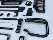 DRY CARBON FRONT BUMPER BULL BAR for MERCEDES-BENZ G-CLASS AMG W465 G63 2024+ FORZA PERFORMANCE custom fit LVT Design Style

Set includes:
Front Bumper Bull Bar

Material: Dry Carbon

NOTE: Professional installation is required.
