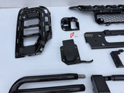 DRY CARBON FRONT BUMPER BULL BAR for MERCEDES-BENZ G-CLASS AMG W465 G63 2024+ FORZA PERFORMANCE custom fit LVT Design Style

Set includes:
Front Bumper Bull Bar

Material: Dry Carbon

NOTE: Professional installation is required.
