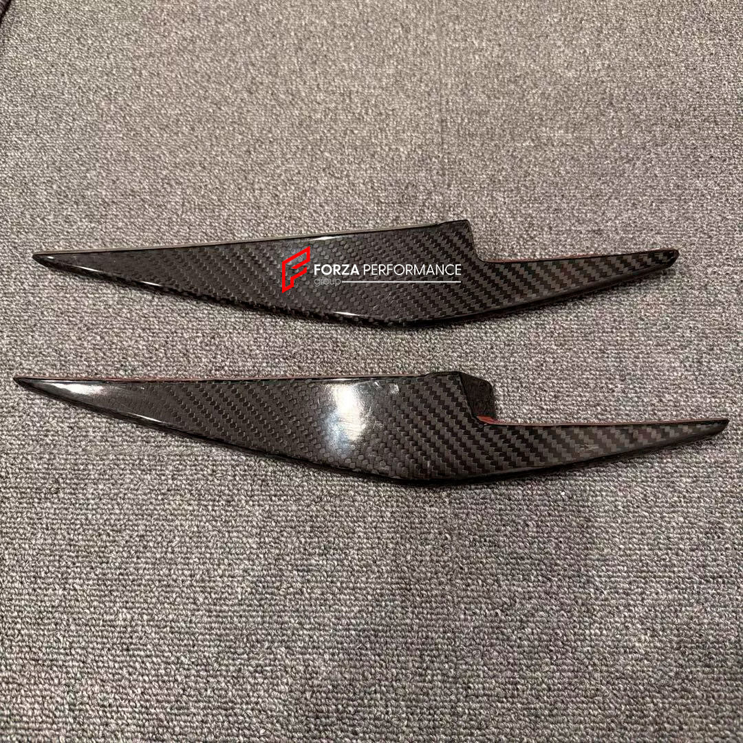 DRY CARBON FRONT BUMPER CANARDS for FERRARI 458 SPECIALE 2013 - 2015

Set includes:

Front Bumper Canards

Material: Carbon Fiber

NOTE: Professional installation is required.

CONTACT US FOR PRICING