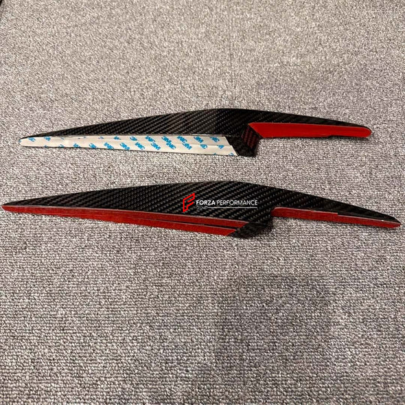 DRY CARBON FRONT BUMPER CANARDS for FERRARI 458 SPECIALE 2013 - 2015

Set includes:

Front Bumper Canards

Material: Carbon Fiber

NOTE: Professional installation is required.

CONTACT US FOR PRICING