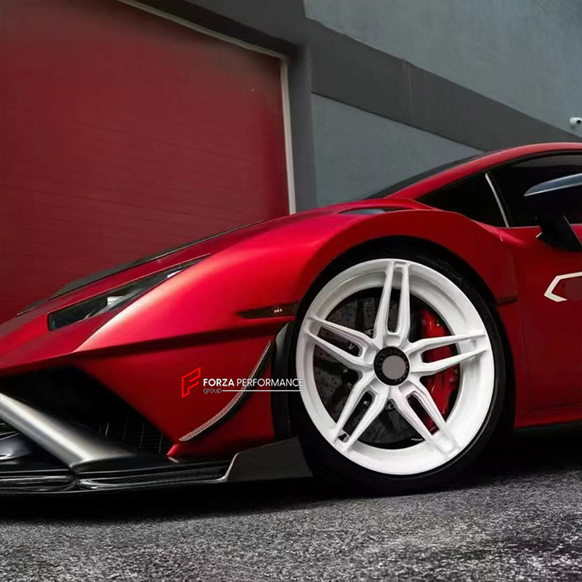 DRY CARBON FRONT BUMPER CANARDS for LAMBORGHINI HURACAN STO 2021 - 2024 FORZA PERFORMANCE custom fit V Style

Set includes:
Front Bumper Canards

Material: Dry Carbon

NOTE: Professional installation is required.