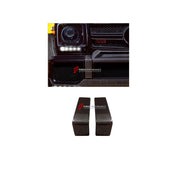 DRY CARBON FRONT BUMPER COVER TRIMS for MERCEDES-BENZ G-CLASS W463 G63 2008 - 2018

Set includes:
Front Bumper Cover Trims

Material: Dry Carbon

NOTE: Professional installation is required.