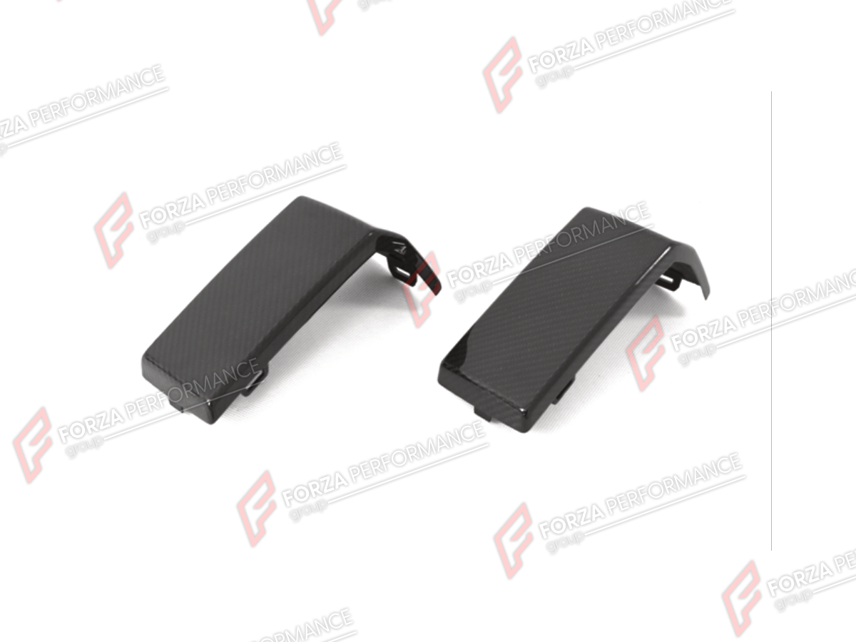 DRY CARBON FRONT BUMPER COVER TRIMS for MERCEDES-BENZ G-CLASS W464 G63 2019 - 2024 FORZA PERFORMANCE custom fit JCW Style

Set includes:
Front Bumper Cover Trims

Material: Dry Carbon

NOTE: Professional installation is required.