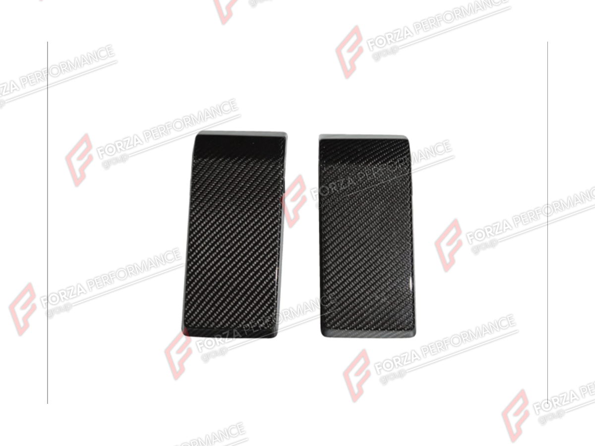 DRY CARBON FRONT BUMPER COVER TRIMS for MERCEDES-BENZ G-CLASS W465 G63 G450D G500 G550 2025+

Set includes:
Front Bumper Cover Trims

Material: Dry Carbon

NOTE: Professional installation is required.