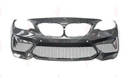 DRY CARBON FRONT BUMPER for BMW M2C F87 2016 - 2020
Set includes:

Front Bumper
Material: Dry Carbon

NOTE: For M2C only. Professional installation is required.
