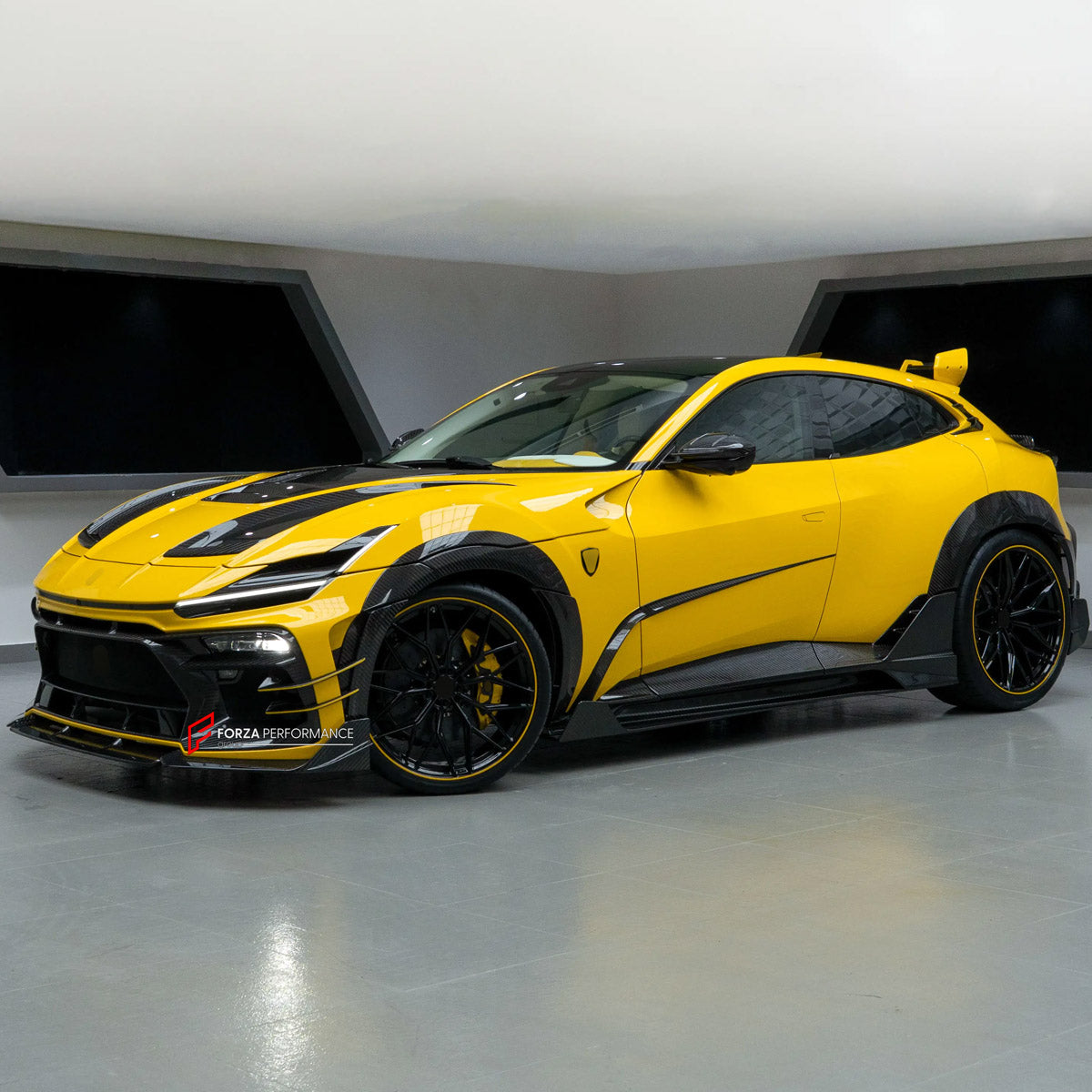 DRY CARBON FRONT BUMPER for FERRARI PUROSANGUE 2023+ FORZA PERFORMANCE Keyvany
Set includes:

Front Bumper
Material: Dry Carbon

NOTE: Professional installation is required.