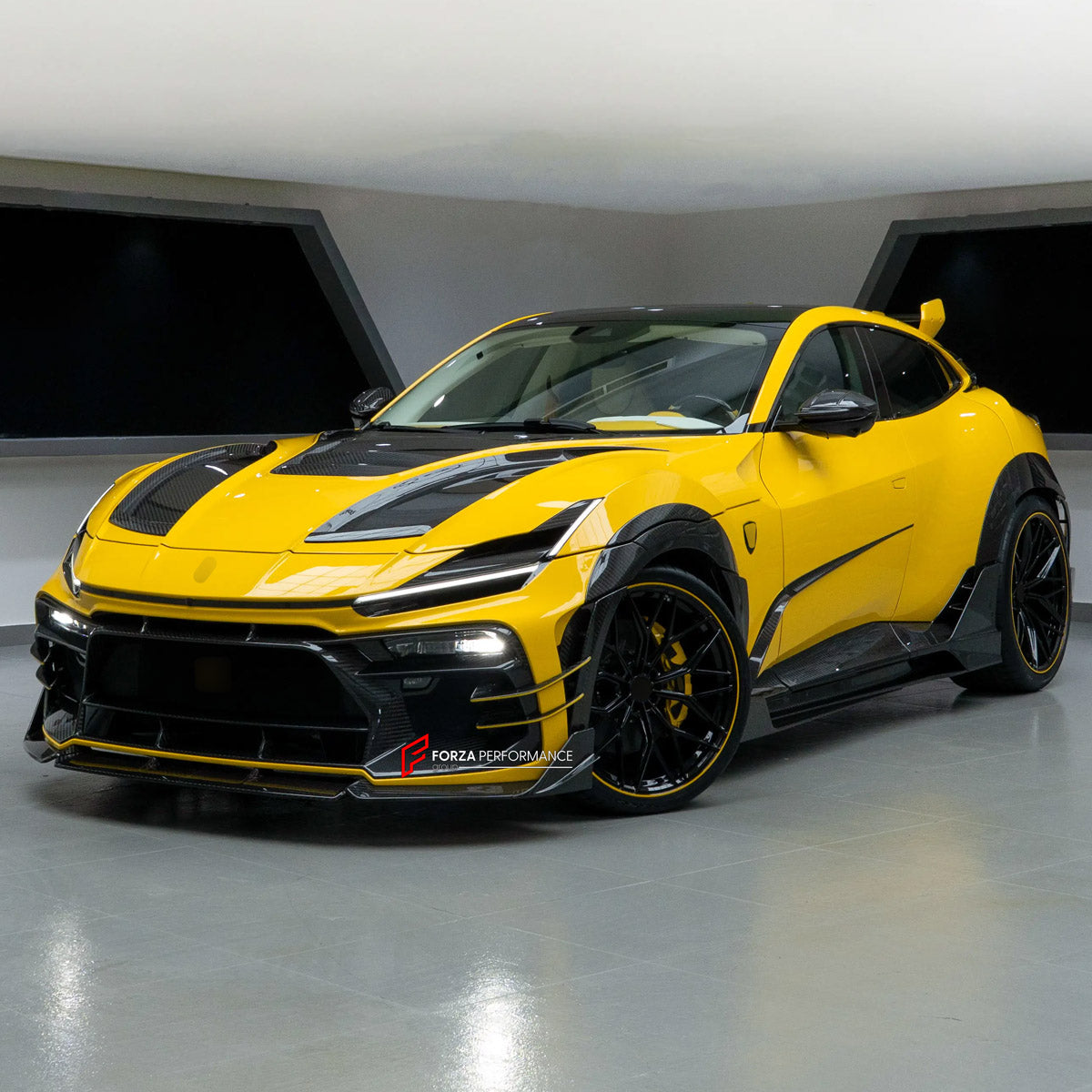 DRY CARBON FRONT BUMPER for FERRARI PUROSANGUE 2023+ FORZA PERFORMANCE Keyvany
Set includes:

Front Bumper
Material: Dry Carbon

NOTE: Professional installation is required.