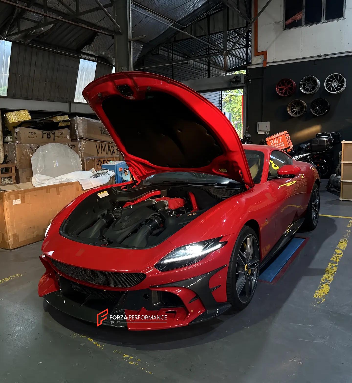 DRY CARBON FRONT BUMPER for FERRARI ROMA 2019+

Set includes:


Front Bumper

Material: Dry Carbon

Note: Professional installation is required