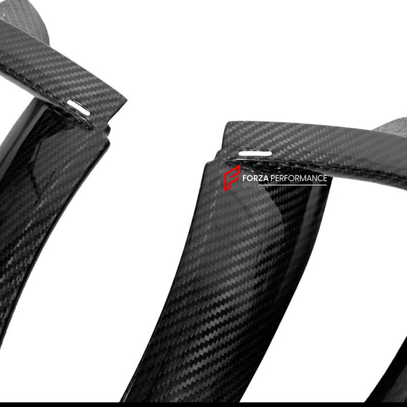 DRY CARBON FRONT BUMPER SIDE AIR INLET for MCLAREN 720 S 765LT

Set includes:

Front Bumper Air Inlets

Material: Carbon Fiber

Note: Professional installation is required

CONTACT US FOR PRICING