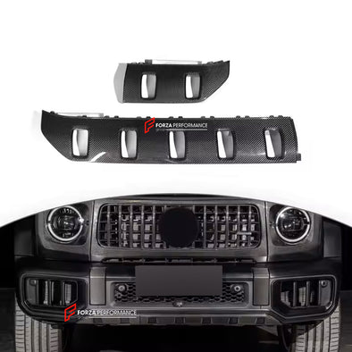 DRY CARBON FRONT BUMPER UNDERGUARD for MERCEDES-BENZ G-CLASS W465 G450 G350 G500 G550 AMG G63 2024+



Set includes:

Front Bumper Underguard

Material: Dry Carbon

NOTE: Professional installation is required