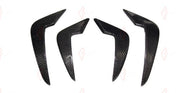 DRY CARBON FRONT CANARDS for BMW M2 F87 2016 - 2020 AC Style
Set includes:

Front Canards
Material: Dry Carbon

NOTE: Add-on type - installs over the original part. Professional installation is required.