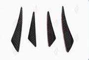 DRY CARBON FRONT CANARDS for BMW M3 F80 2015 - 2020
Set includes:

Front Canards
Material: Dry Carbon

NOTE: 4 pcs per set. Add-on type - installs over the original part. Professional installation is required.