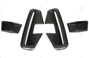 DRY CARBON FRONT CANARDS MP STYLE for BMW 4 SERIES G22 G23 2021+
Set includes:

Front Canards
Material: Dry Carbon

NOTE: Add-on type - installs over the original part. Professional installation is required.