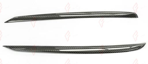 DRY CARBON FRONT DOOR PANELS for TESLA MODEL X 2022+