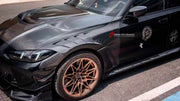 DRY CARBON FRONT FENDERS AND HOOD BONNET for BMW M3 G80 2020+

Set includes:
Hood Bonnet
Front Fenders

Material: Dry Carbon, Tempered Glass

NOTE: Professional installation is required.