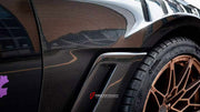 DRY CARBON FRONT FENDERS AND HOOD BONNET for BMW M3 G80 2020+

Set includes:
Hood Bonnet
Front Fenders

Material: Dry Carbon, Tempered Glass

NOTE: Professional installation is required.