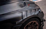 DRY CARBON FRONT FENDERS AND HOOD BONNET for BMW M3 G80 2020+

Set includes:
Hood Bonnet
Front Fenders

Material: Dry Carbon, Tempered Glass

NOTE: Professional installation is required.
