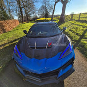 DRY CARBON FRONT FENDERS for CHEVROLET CORVETTE C8 STINGRAY Z06 2020+ FORZA PERFORMANCE custom fit PM Design Style

Set includes:
Front Fenders

Material: Dry Carbon

NOTE: Professional installation is required.