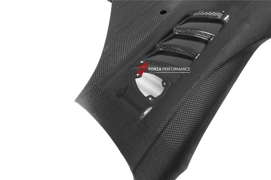 DRY CARBON FRONT FENDERS for FERRARI 812 SUPERFAST GTS 2017 - 2024

Set includes:

Front Fenders

Material: Dry Carbon

Note: Professional installation is required