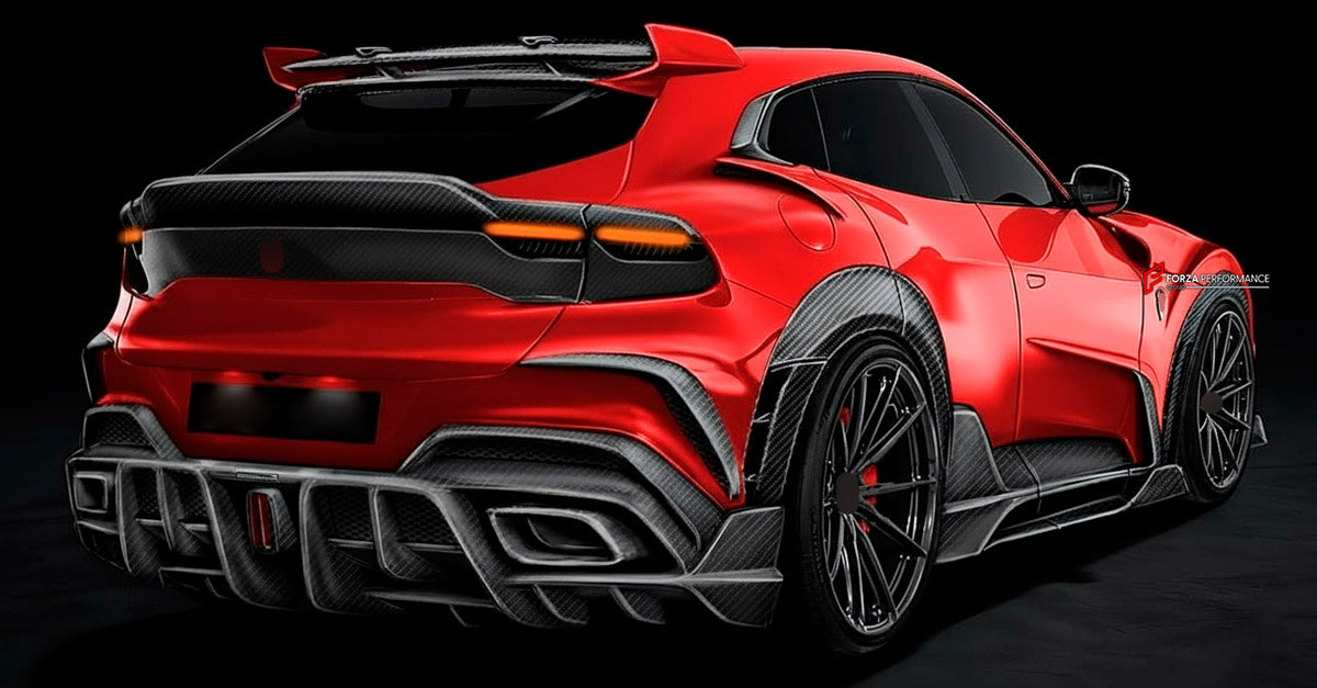 DRY CARBON FRONT FENDERS for FERRARI PUROSANGUE 2023+ FORZA PERFORMANCE Keyvany
Set includes:

Front Fenders
Material: Dry Carbon

NOTE: Professional installation is required.