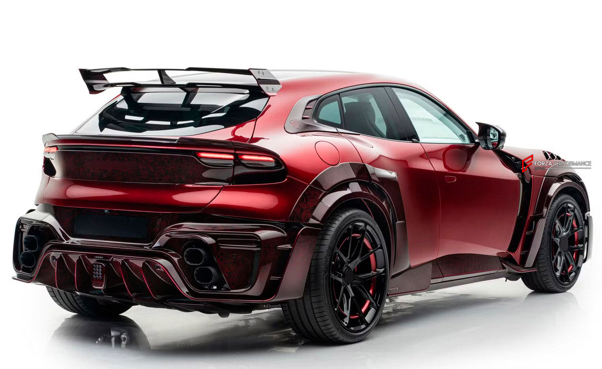 DRY CARBON FRONT FENDERS for FERRARI PUROSANGUE 2023+ FORZA PERFORMANCE Mansory
Set includes:

Front Fenders
Material: Dry Carbon

NOTE: Professional installation is required.