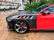 DRY CARBON FRONT FENDERS FOR FORD MUSTANG GTD 2025+ Forza Performance custom fit buy Langyu&ZLO style design