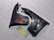 DRY CARBON FRONT FENDERS FOR FORD MUSTANG GTD 2025+ Forza Performance custom fit buy Langyu&ZLO style design