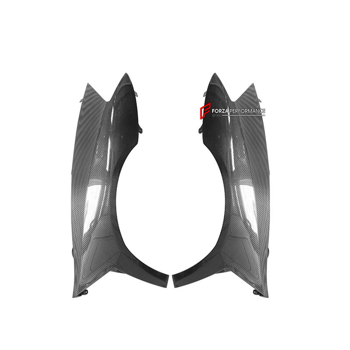 DRY CARBON Front Fenders for Lamborghini Aventador LP700 LP720 LP750 2011 - 2022
Set includes:

Front Fenders
Material: Dry Carbon

NOTE: Professional installation is required.