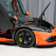 DRY CARBON Front Fenders for Lamborghini Aventador LP700 LP720 LP750 2011 - 2022
Set includes:

Front Fenders
Material: Dry Carbon

NOTE: Professional installation is required.