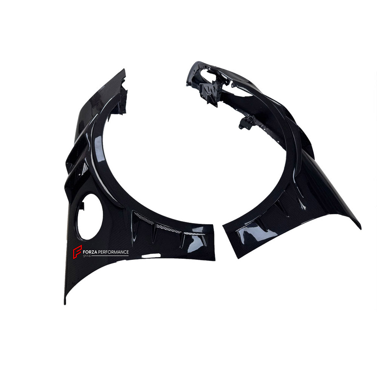DRY CARBON Front Fenders for Porsche 911 992.1 Carrera 2019 - 2025
Set includes:

Front Fenders
Material: Dry Carbon

NOTE: Professional installation is required.