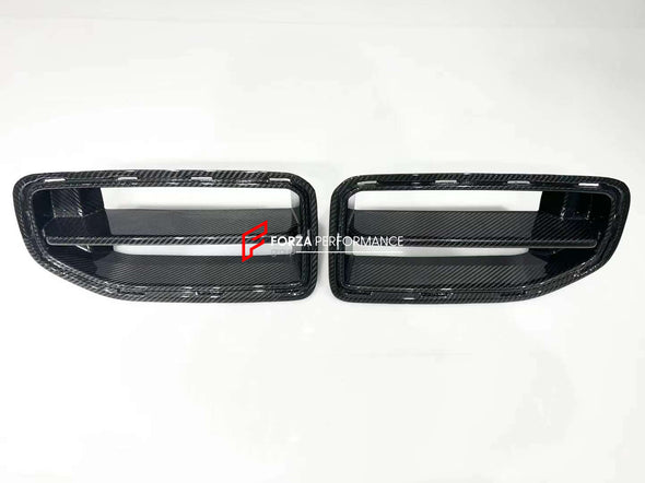 DRY CARBON FRONT GRILLE for BMW M2 G87 2023  Set includes:  Front Grille