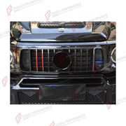 DRY CARBON FRONT GRILLE for MERCEDES-BENZ G-CLASS W464 2019 - 2024 FORZA PERFORMANCE custom fit R Style

Set includes:
Front Grille

Material: Dry Carbon

NOTE: Professional installation is required.