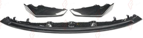 DRY CARBON FRONT LIP CS STYLE for BMW M3 G80 2021+
Set includes:

Front Lip
Material: Dry Carbon

NOTE: For G80 M3 only. Professional installation is required.