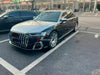 BODY KIT for AUDI A8 D5 FACELIFT 2022+

Set includes:

Front Lip
Front Bumper

Front Bumper Mash
Front Grille

Rear Diffuser
Exhaust Tips

Material: Plastic

Note: Professional installation required

Payment ►
Visa
Mastercard
PayPal with a credit card (add 4.4% at checkout)
Payoneer
Cryptocurrency
Shipment ►
By express DHL/UPS/TNT/FedEx
To the local international airport
Special line by air
Special line by the sea
To Europe and the UK by train

Please let us know which shipping option you prefer.