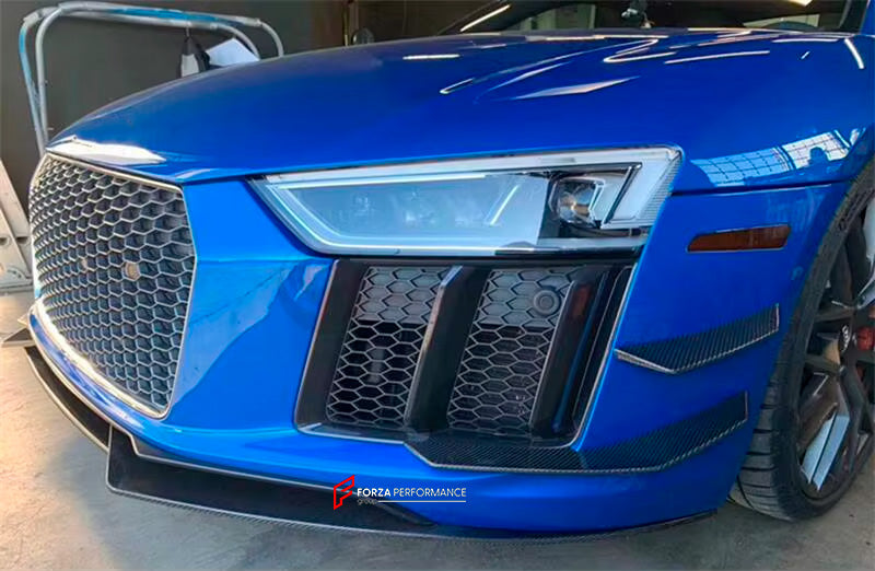 DRY CARBON FRONT LIP for AUDI R8 4S 2015 - 2018

Set includes:

Front Lip

Material: Dry Carbon

NOTE: Professional installation is required.

Why “Contact Us for Pricing”?

We don’t display fixed prices because our goal is to offer you the most competitive deal possible. Product costs often decrease over time, and by requesting a quote, you’ll receive our most up-to-date price on market.

SECURED PAYMENT METHODS&nbsp;
PayPal (+4.4% fee)
Visa / Mastercard / American Express (through PayPal)

Bank Wire trans